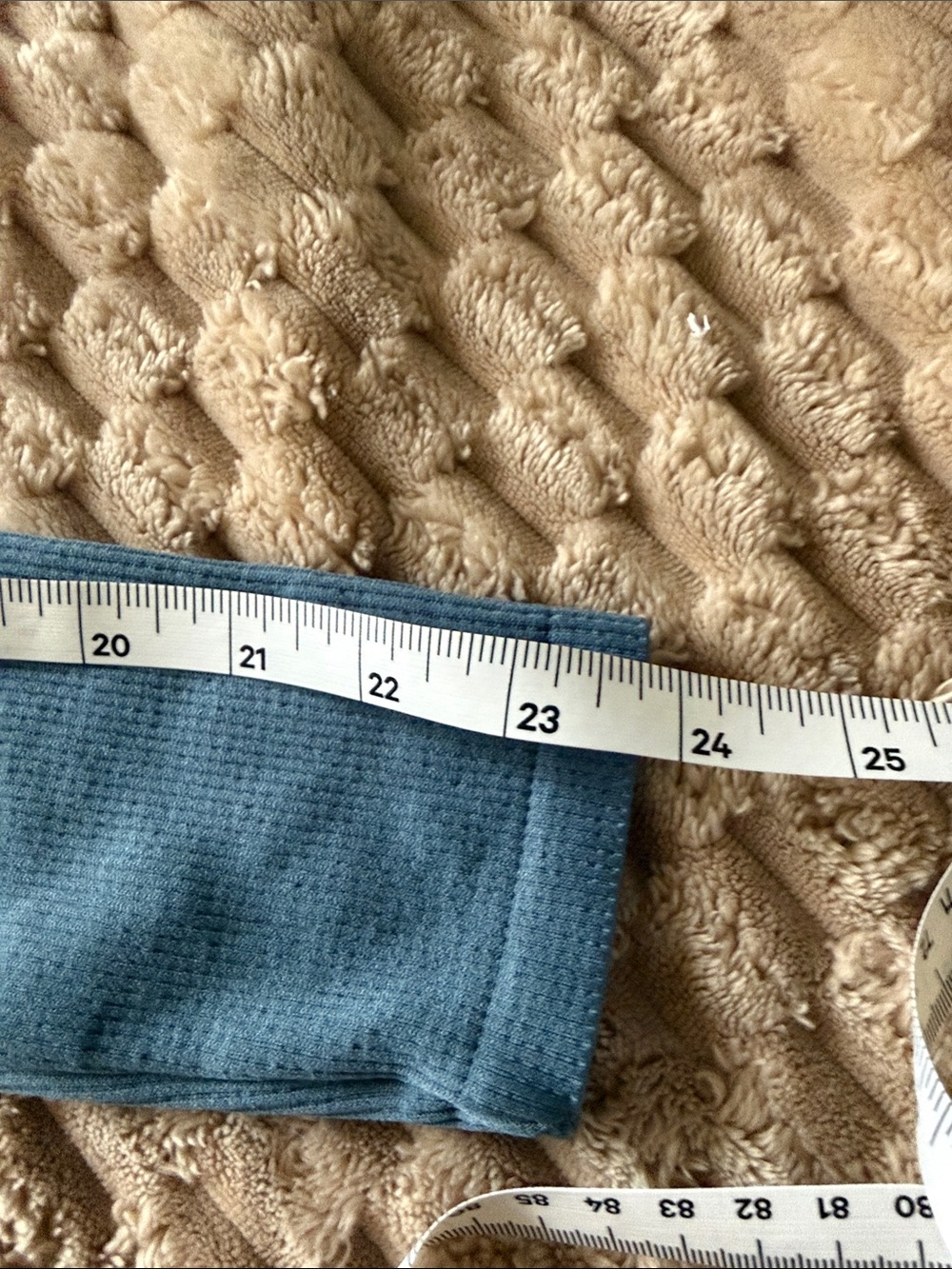 Two 90 Degree Ribbed Scoop Neck Tops (Light Gray & Dusty Blue) - Picture 7 of 11